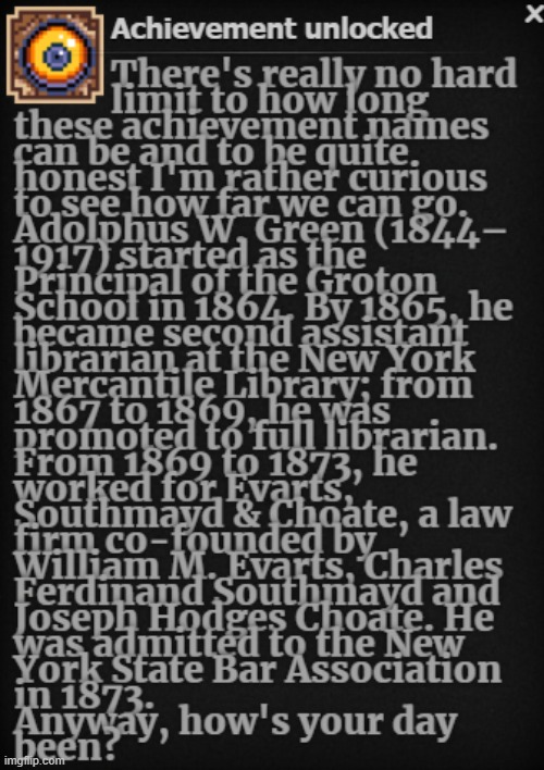 lmao this achievement- | made w/ Imgflip meme maker