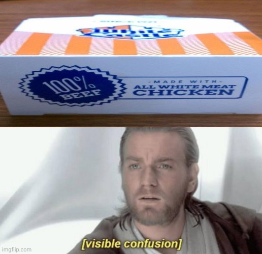 Visible Confusion | image tagged in visible confusion,star wars,memes,obi-wan visible confusion,food,star wars prequels | made w/ Imgflip meme maker