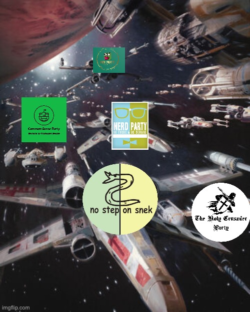 Envoy/Jemy/Pr1ce/Sugas | image tagged in x-wing alliance fleet | made w/ Imgflip meme maker