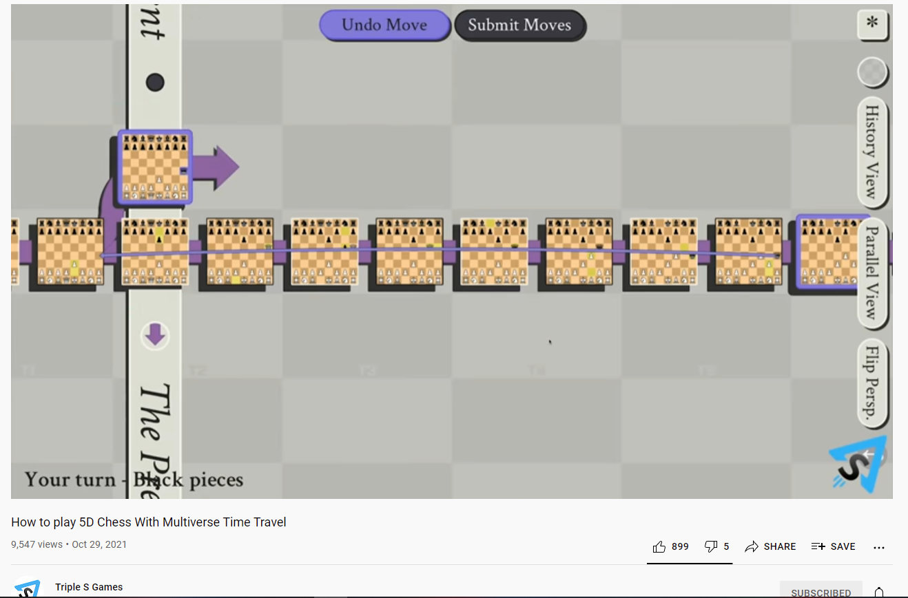 Triple S Games How to play 5D Chess With Multiverse Time Travel Blank Meme Template