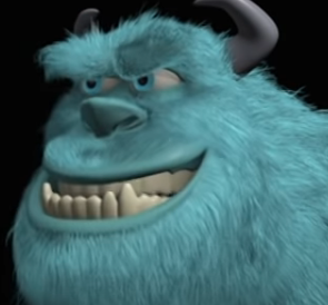 High Quality Evil Sulley Blank Meme Template