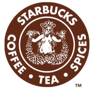 Starbucks 1971 logo Blank Meme Template