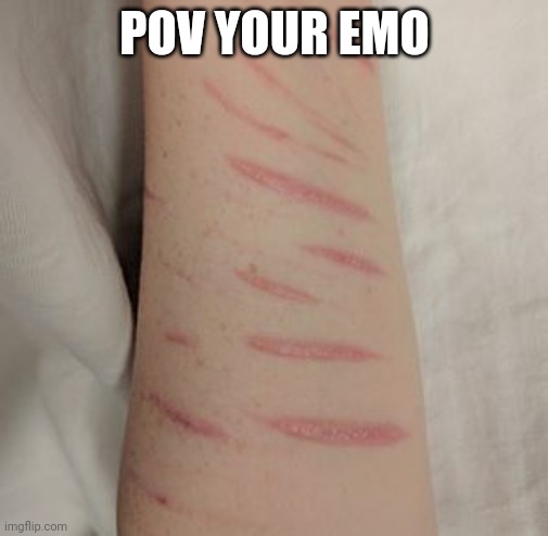 POV YOUR EMO | made w/ Imgflip meme maker