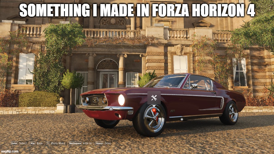 and on to repost in other streams cuz why not. also a great temp base for bubonic |  SOMETHING I MADE IN FORZA HORIZON 4 | made w/ Imgflip meme maker