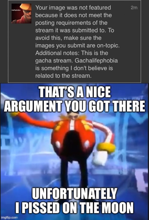 This was like 2 months ago lol | image tagged in nice argument | made w/ Imgflip meme maker