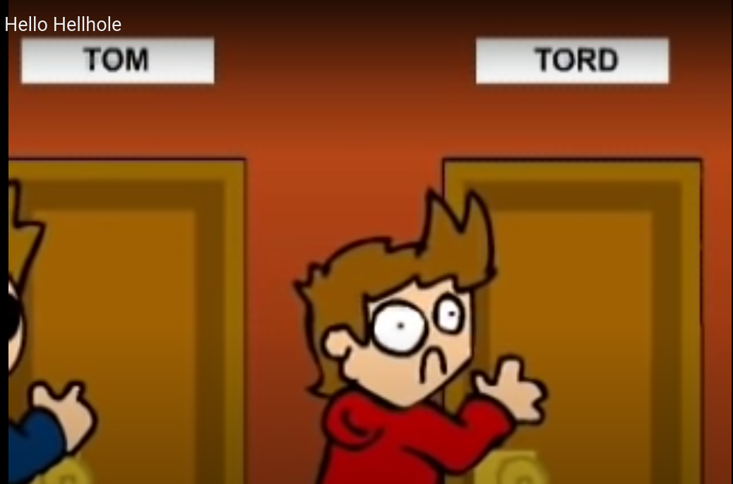 High Quality Scared Tord Blank Meme Template