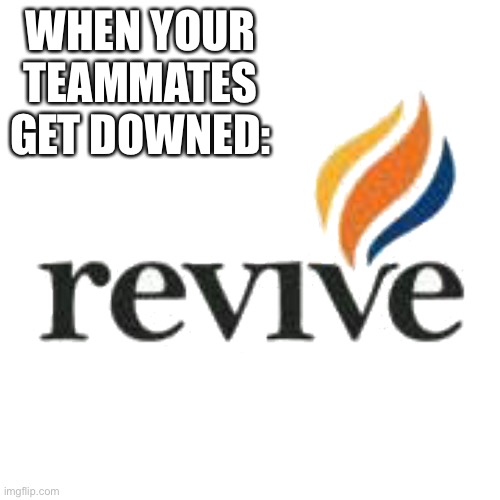 WHEN YOUR TEAMMATES GET DOWNED: | made w/ Imgflip meme maker