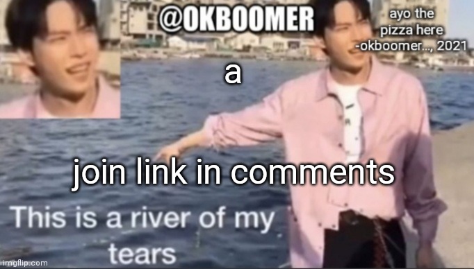 E | a; join link in comments | image tagged in e | made w/ Imgflip meme maker