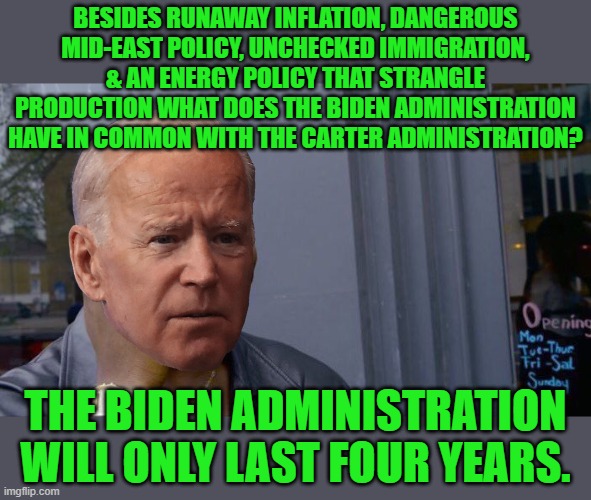 BESIDES RUNAWAY INFLATION, DANGEROUS MID-EAST POLICY, UNCHECKED IMMIGRATION, & AN ENERGY POLICY THAT STRANGLE PRODUCTION WHAT DOES THE BIDEN | image tagged in memes,roll safe think about it | made w/ Imgflip meme maker