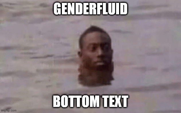 GENDERFLUID; BOTTOM TEXT | image tagged in memes,lgbt | made w/ Imgflip meme maker