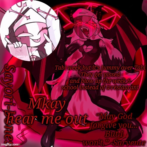Poggers Nun lady tyty Jummy | Tabi week but it's Jummy over Tabi
They get pissed and blow up the week 6 school instead of a restaurant; Mkay hear me out | image tagged in poggers nun lady tyty jummy | made w/ Imgflip meme maker