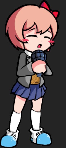 Sayori in Funky Friday1?11?1??1 Blank Meme Template