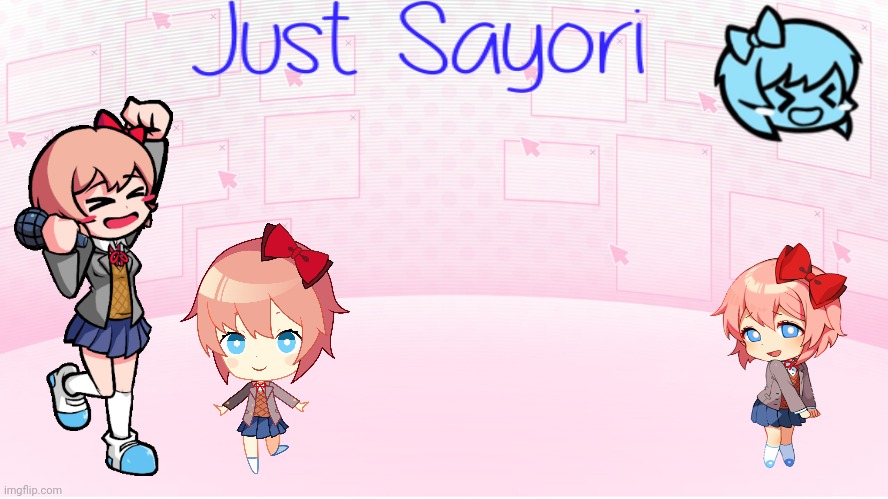 I made a funny thing | image tagged in ddlc plus thing | made w/ Imgflip meme maker