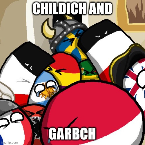 Laughing Countryballs | CHILDICH AND GARBCH | image tagged in laughing countryballs | made w/ Imgflip meme maker