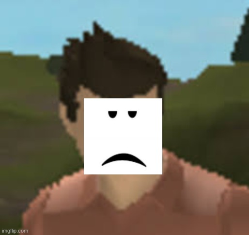 "Roblox has been down for two days now" idk what to or maybe make more Roblox memes -_- | image tagged in roblox anthro,sad,roblox | made w/ Imgflip meme maker