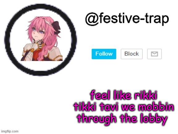 GENOCIDE is the best :D | feel like rikki tikki tavi we mobbin through the lobby | made w/ Imgflip meme maker