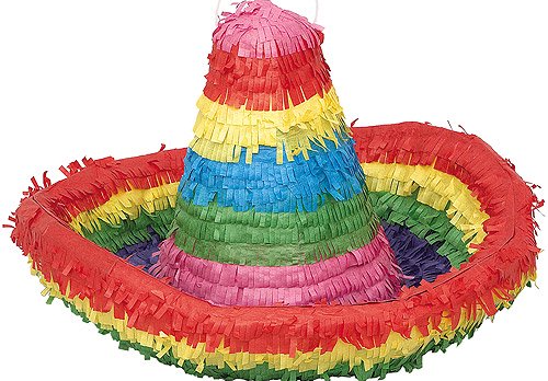 Piñata Hat Blank Meme Template