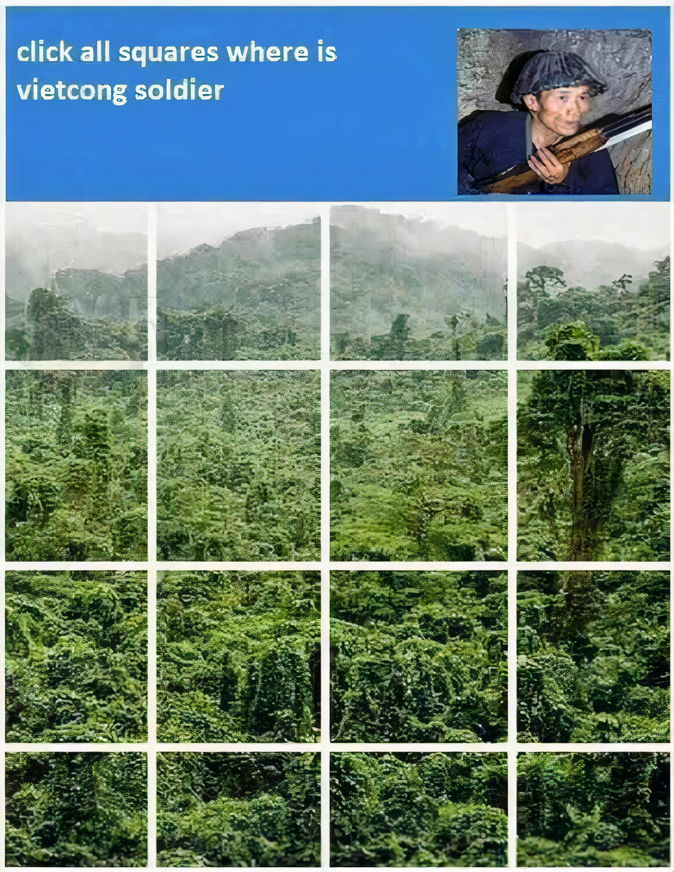 Find the Vietcong solider Blank Meme Template