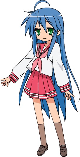 Konata Izumi Blank Meme Template