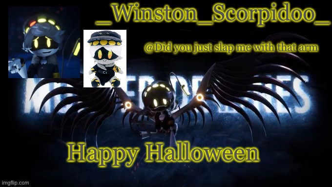 I’m to old for trick or treating | Happy Halloween | image tagged in winston s murder drone temp | made w/ Imgflip meme maker