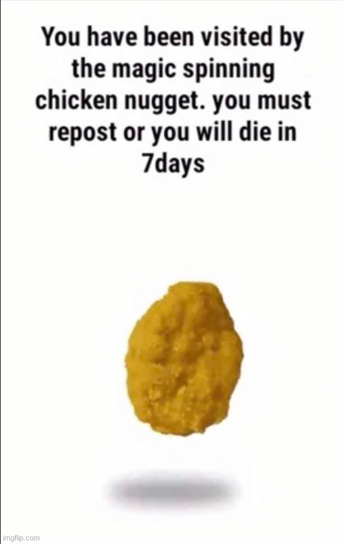 I had to: shitpost | image tagged in chicken nuggets | made w/ Imgflip meme maker