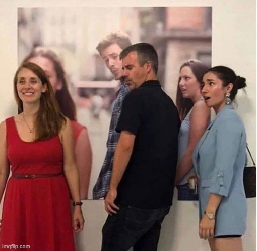 A repost meme of distracted boyfriend | image tagged in distracted boyfriend | made w/ Imgflip meme maker