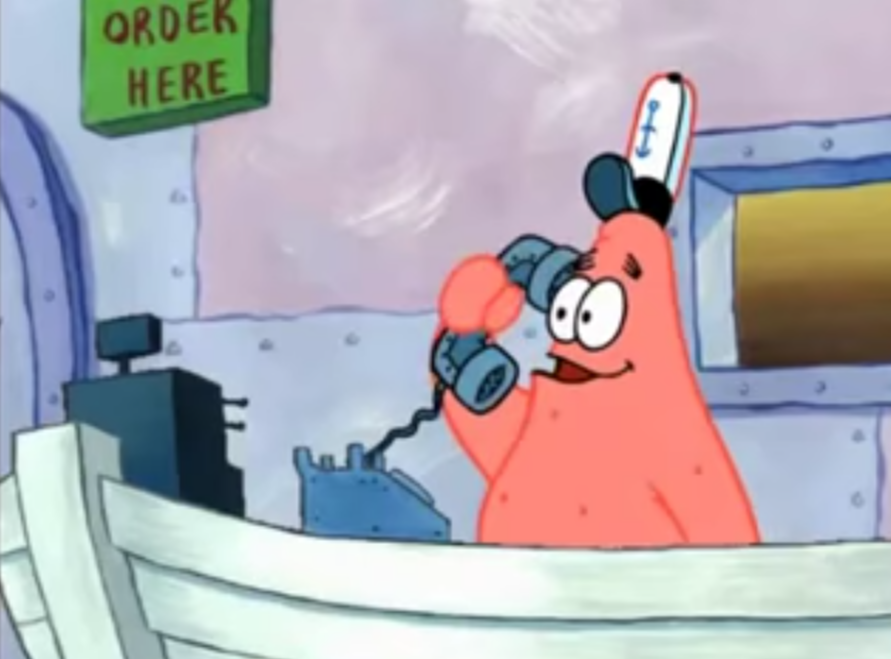 High Quality No, This is Patrick Blank Meme Template