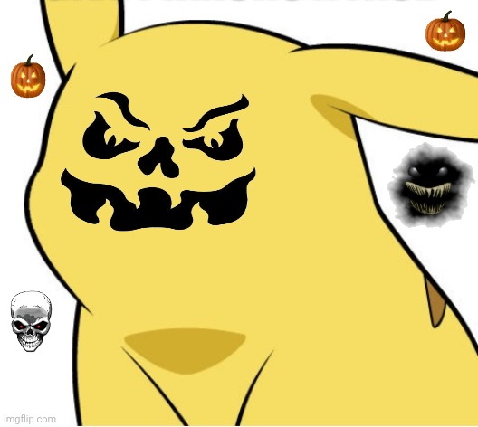 I made this: Pikachu Halloween | image tagged in pikachu,halloween,spooky,spooky month,spooktober,happy halloween | made w/ Imgflip meme maker