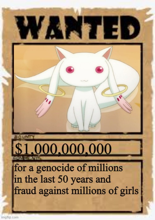 Wanted poster deluxe | $1,000,000,000; for a genocide of millions in the last 50 years and fraud against millions of girls | image tagged in wanted poster deluxe | made w/ Imgflip meme maker