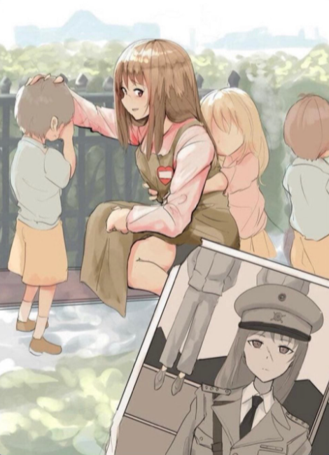 Anime Girl War General Blank Meme Template