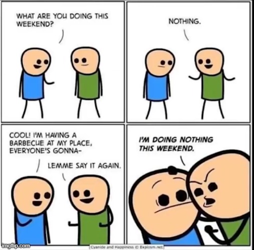 CREDITS: cyanide happiness | image tagged in repost | made w/ Imgflip meme maker