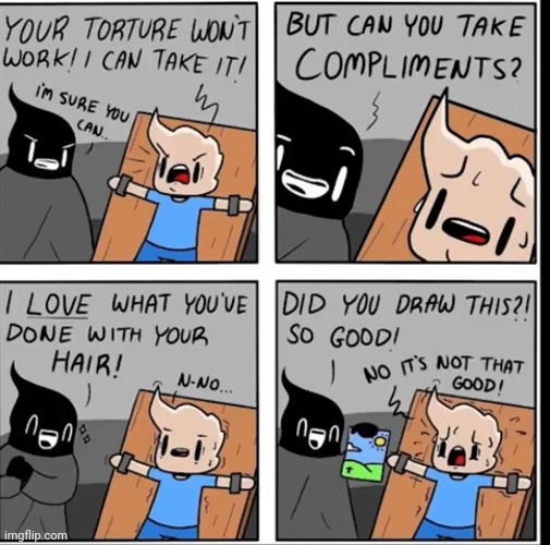 How to torture someone | image tagged in comics | made w/ Imgflip meme maker