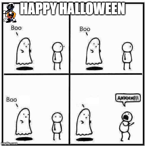 Ghost Boo | HAPPY HALLOWEEN | image tagged in ghost boo | made w/ Imgflip meme maker