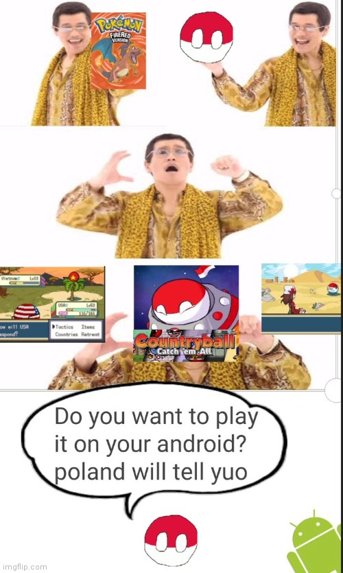 Pokémon and Polandball | image tagged in pokemon,polandball,poland,memes,countryballs | made w/ Imgflip meme maker