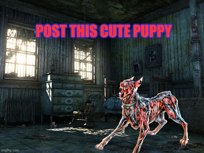 Spookyday! | POST THIS CUTE PUPPY | image tagged in spooktober,halloween,doggo week,post this dog | made w/ Imgflip meme maker