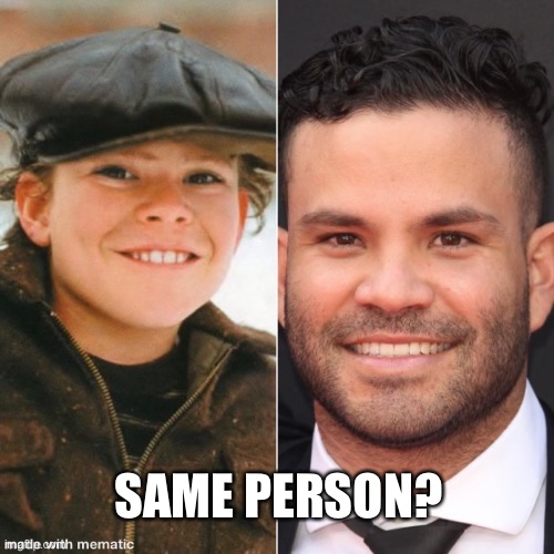 #Altuve | SAME PERSON? | image tagged in memes | made w/ Imgflip meme maker