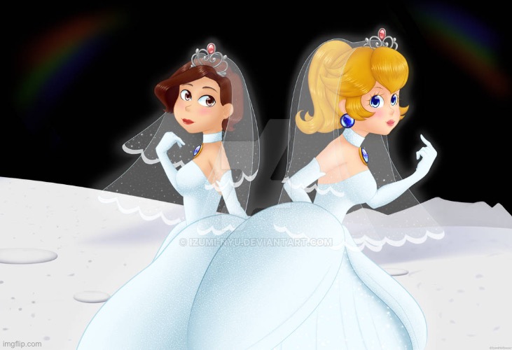 PeachxPauline is the greatest Nintendo LGBQT+ ship since anything from Pokémon, change my mind | made w/ Imgflip meme maker