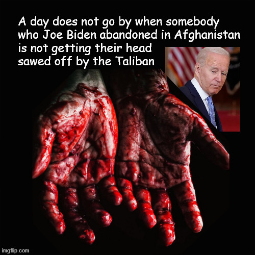 Deaths in Afghanistan continue | image tagged in afghanistan withdrawal,biden | made w/ Imgflip meme maker
