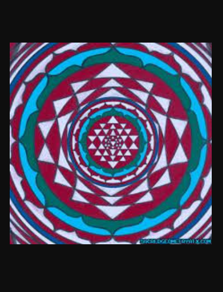 Sri Yantra Blank Meme Template