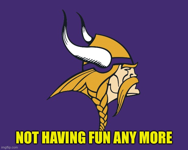 Lost another close one | NOT HAVING FUN ANY MORE | image tagged in minnesota vikings | made w/ Imgflip meme maker
