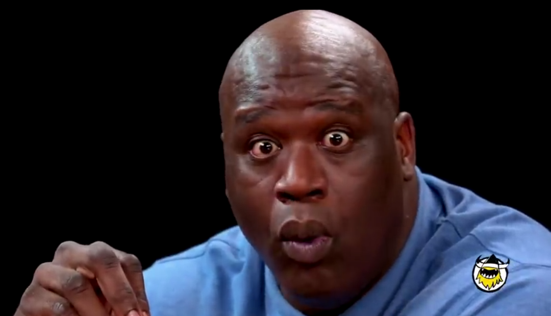 Shaquille O'neal Face Blank Meme Template