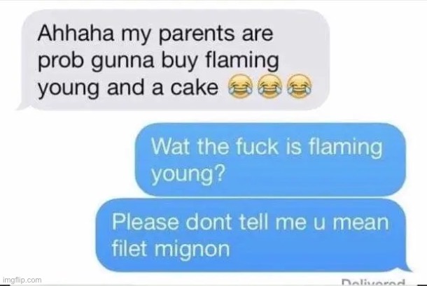 flaming young | made w/ Imgflip meme maker