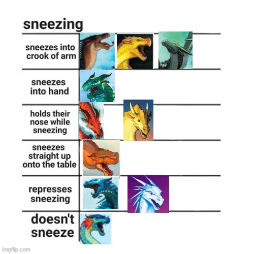 Sneeze | image tagged in wof | made w/ Imgflip meme maker