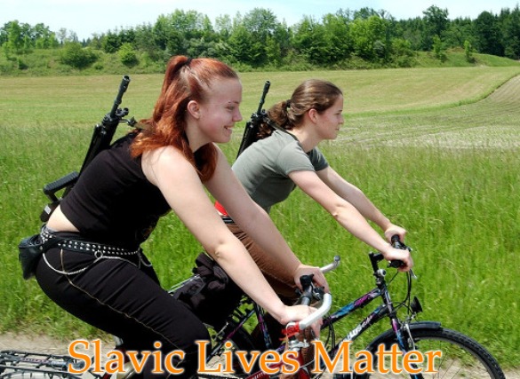 Switzerland Girls | Slavic Lives Matter | image tagged in switzerland girls,slavic lives matter | made w/ Imgflip meme maker