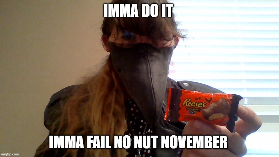 Imma do it | IMMA DO IT; IMMA FAIL NO NUT NOVEMBER | made w/ Imgflip meme maker