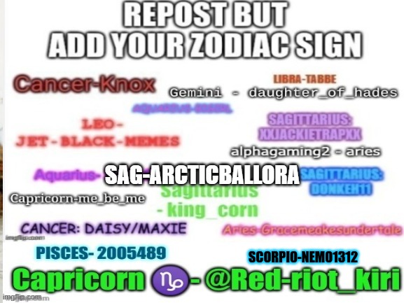 SCORPIO-NEMO1312 | made w/ Imgflip meme maker