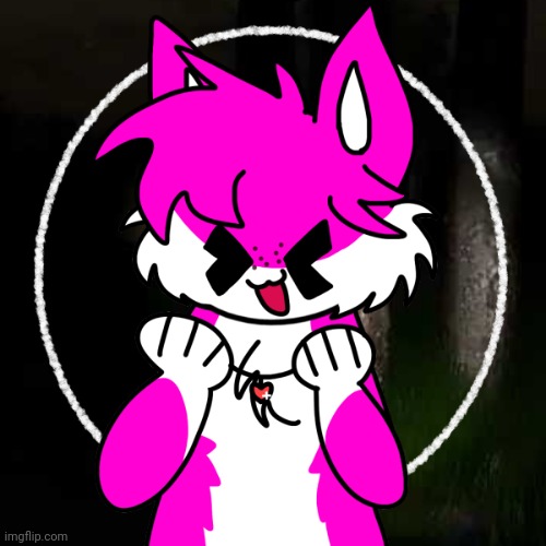 Bubblegum!! (A picrew OC I made a couple days ago) | image tagged in furry,oc,picrew | made w/ Imgflip meme maker