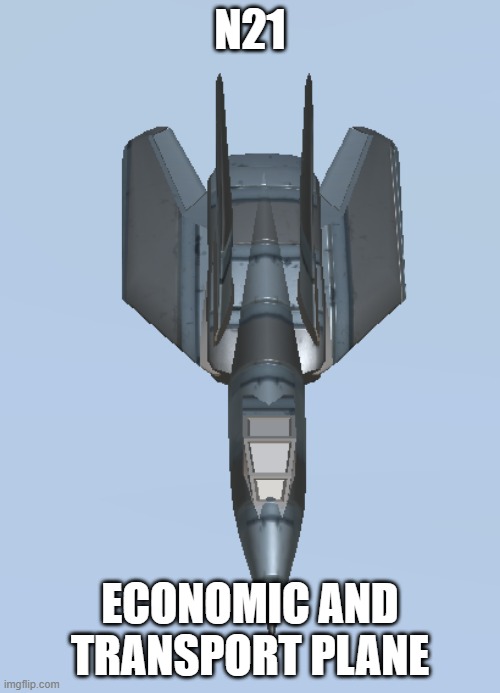 N21 Model 1 | N21; ECONOMIC AND TRANSPORT PLANE | image tagged in n21 model 1 | made w/ Imgflip meme maker