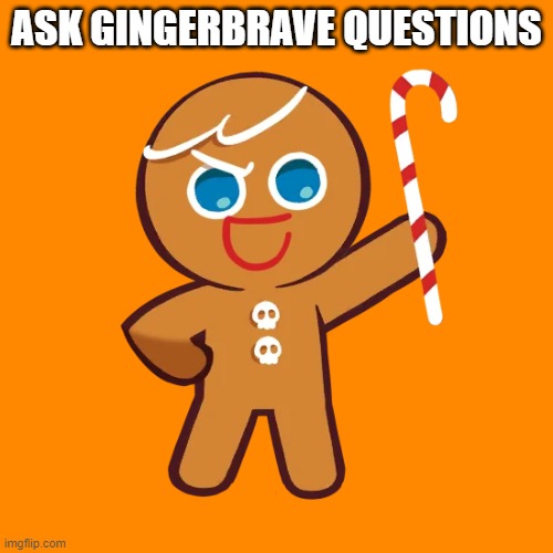 yeet | ASK GINGERBRAVE QUESTIONS | made w/ Imgflip meme maker