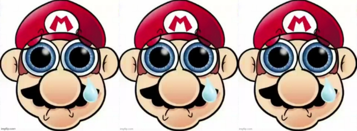 image tagged in sad mario | made w/ Imgflip meme maker